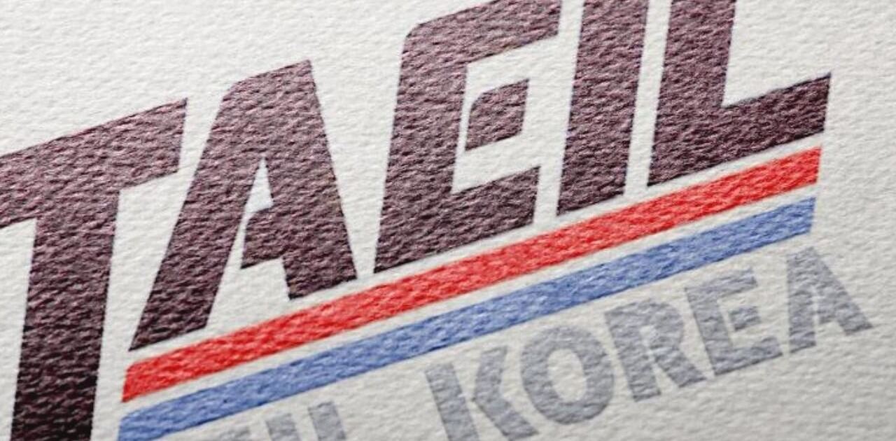 TAEIL KOREA Logo Print